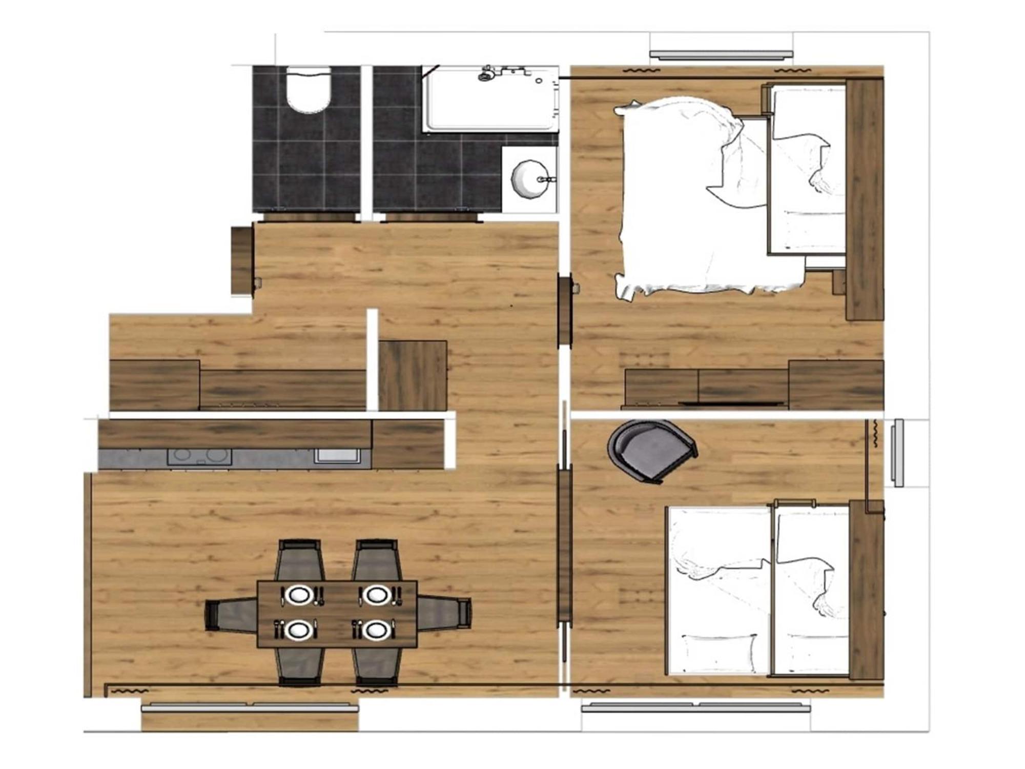 Large Apartment In Sankt Georgen With Balcony Fürstau 外观 照片